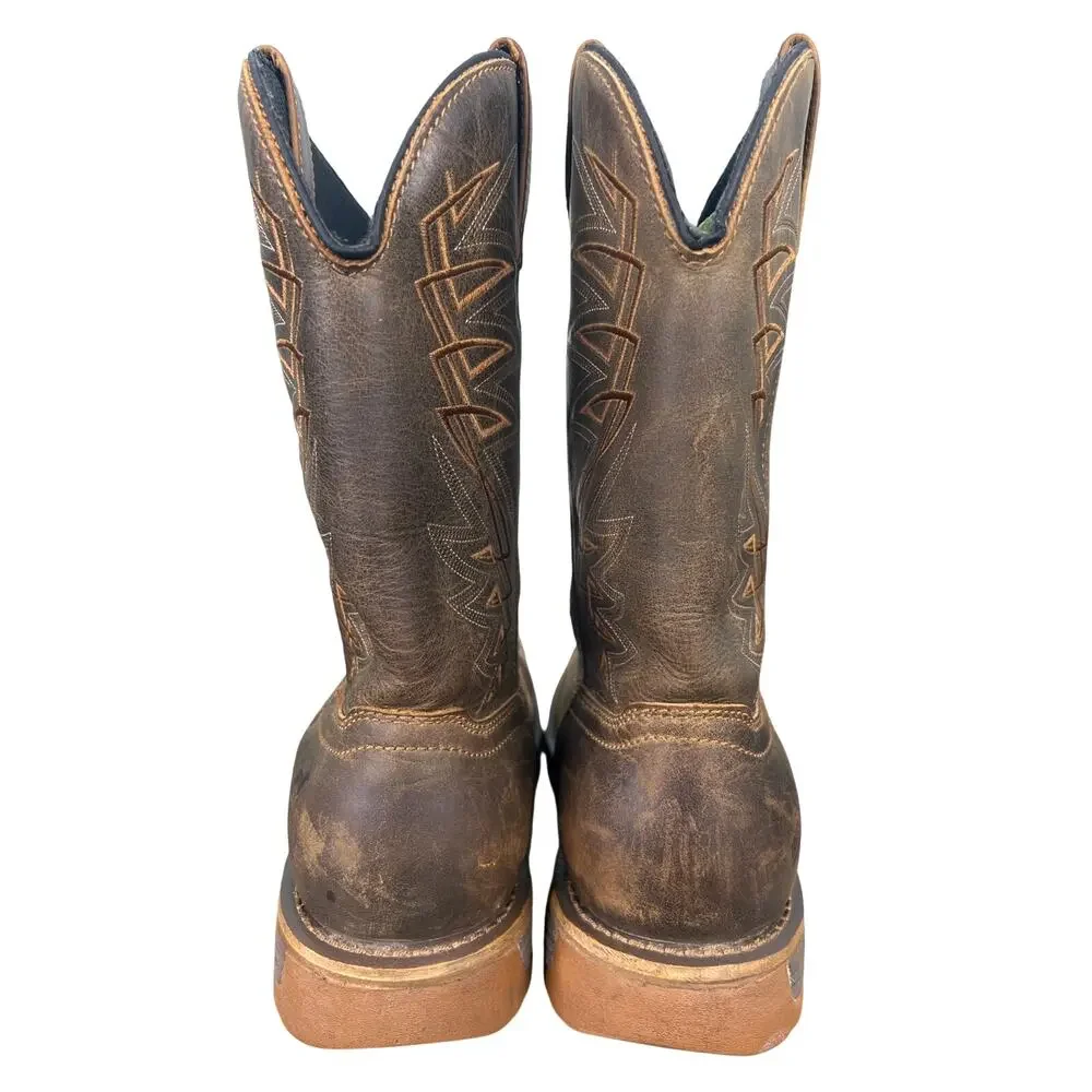 Irish Setter By Red Wing Marshall Brown Steel Toe Western Work Boot Size 9 E2